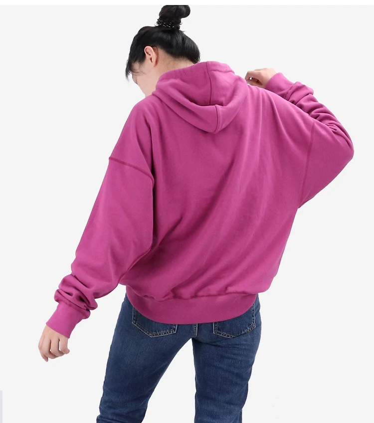 

2020 Spring Autumn Women's Cotton Hoodie Warm Loose Hooded Letter Logo Print Thick Casual Sweatshirt Female Clothing