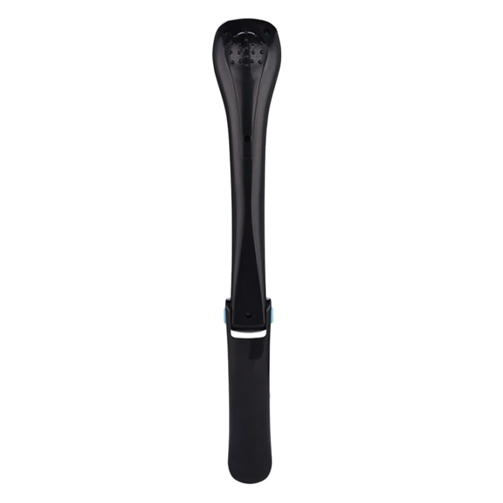 Foldable Electric Back Shaver Men Manual Back Hair Shaver Long Handle Back Leg Hair Shaver Razor Remover Body Trimmer 