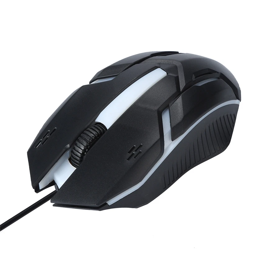 Drop Shipping Game Mouse 1200 DPI USB Wired Optical Gaming Mice Color Lighting for PC Laptop | Компьютеры и офис