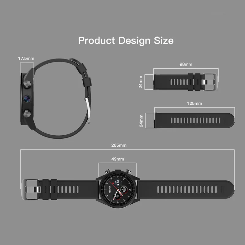 smartwatch with 8mp camera