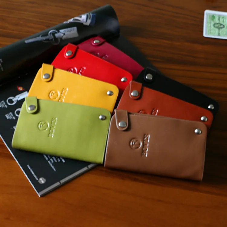 

Genuine Leather PU Rotating Wallet Card Holder Card Bit More Multi-functional Driving License Bank Card Card Case