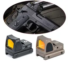 Tactical Ajustável Mos RMR Red Dot Sight 3.25 MOA Âmbito Caça Scopes Glock Caber KSC Glock KWA com 1913 Monte