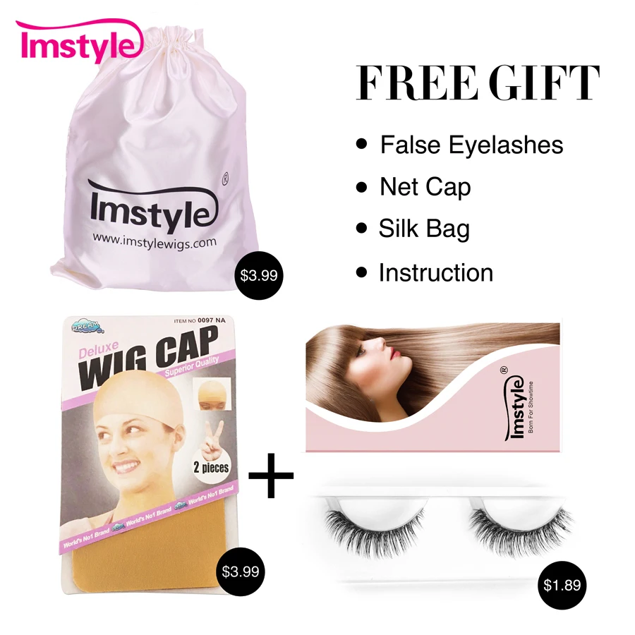 Синтетический парик Imstyle на сетке спереди золотистые светлые парики для женщин с