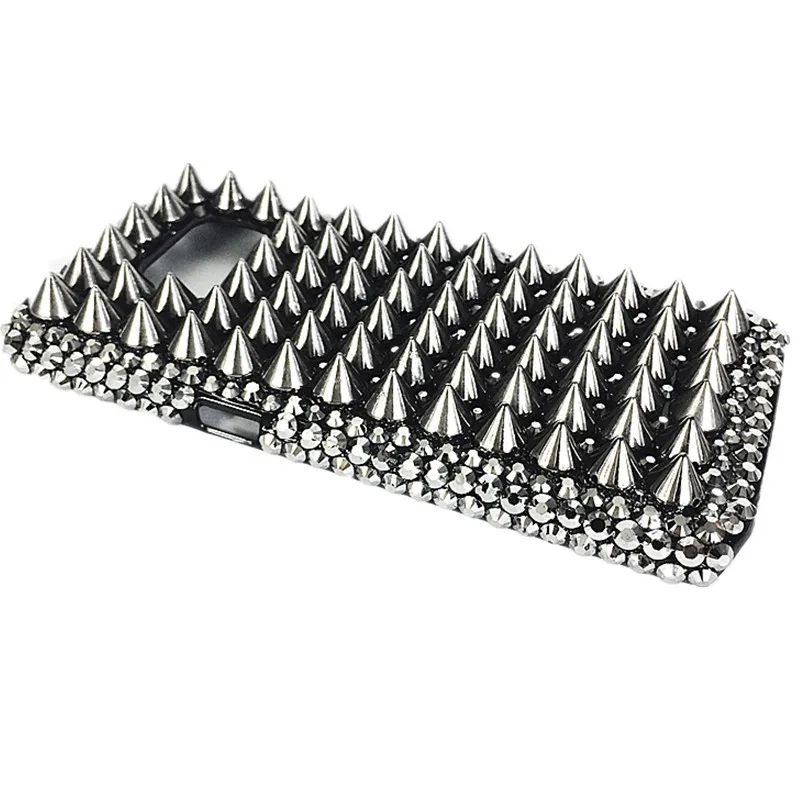 Rock Full Metal Punk Spikes Studs Rivet Bling Diamond Case Cover For Samsung Galaxy Note 20 10 9 8 S21 S20 Ultra S10E/9/8 Plus Rock Full Metal Punk Spikes Studs Rivet Bling Diamond Case Cover For Samsung Galaxy Note 20 10 9 8 S21 S20 Ultra S10E/9/8 Plus