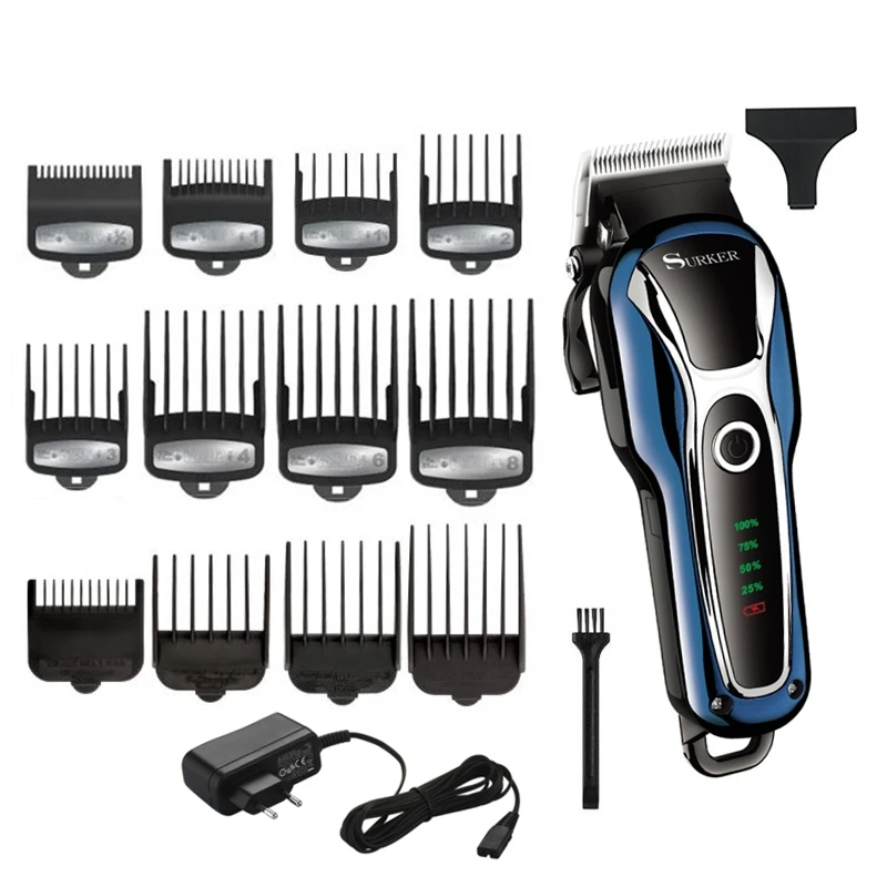 

barber cordless hair clipper professional trimmer men child hair cutter electric hair cutting machine haircut adjustable salon