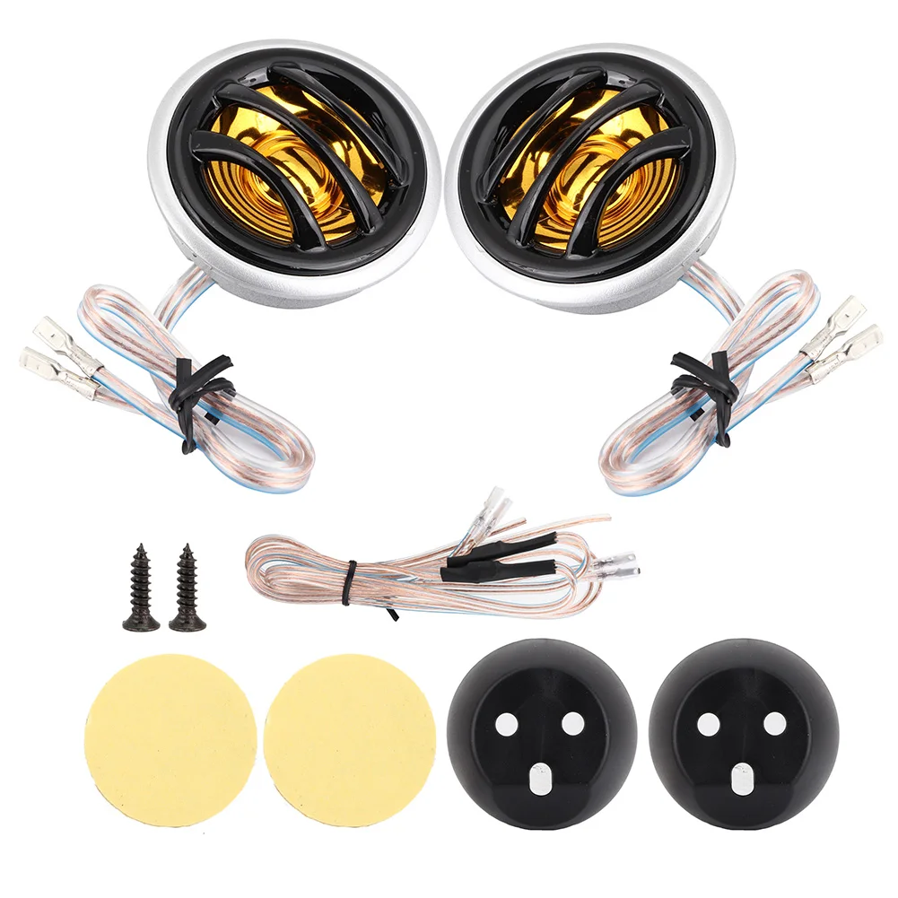 2 шт. автомобиль Mini супер Мощность Громкий Купол аудио стерео Динамик