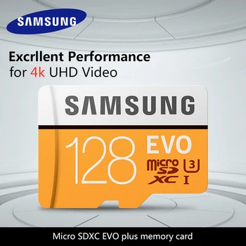 

100% Original SAMSUNG Micro SD card 64 GB u3 Memory Card EVO Plus 64GB Class10 TF Card C10 95MB/S MICRO SDXC UHS-1 4K