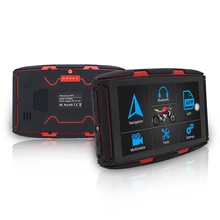 Navegador GPS para motocicleta, dispositivo con pantalla de 5 pulgadas, Android 6, Bluetooth 4,0, intercomunicador, WIFI, Ram 1GB Rom 16GB, Motor impermeable, Karadar MT-5002