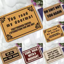 Американский резиновый коврик для двери, коврик для ног, абсорбирующий, нескользящий, для ванной комнаты, супер абсорбирующий, удобный, Противоскользящий коврик