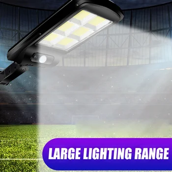 

Outdoor Solar LED Street Light waterproof Wall Lamp PIR Sensor Human induction COB Industrial Garden Square Highway Road lamp