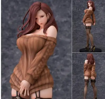 Аниме Daiki Kougyou Oda Non Illustration Shiho Kujo сексуальные игрушки для девочек фигурки 1/6 Масштаб ПВХ Фигурки Коллекционная модель игрушки - Цвет: In box