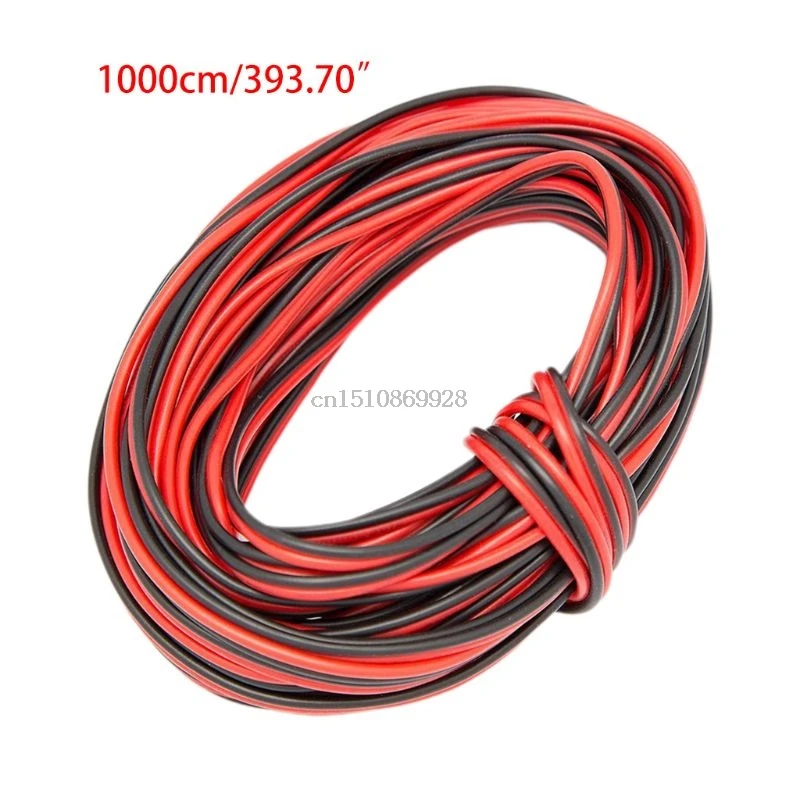 Лидер продаж 10 м калибр 18/20/22 AWG электрический кабель провод из луженой меди