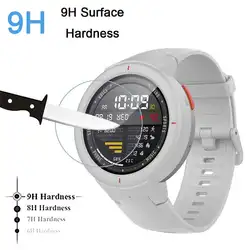 Для Amazfit Verge защита экрана закаленное стекло для Amazfit Verge Lite Smartwatch защита экрана Стекло 9H пузырьковая пленка