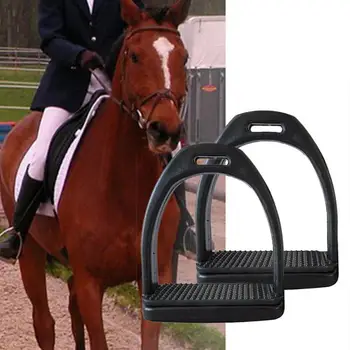 2PCS Children - Adults Durable Horse Riding Stirrups - 2 Sizes - Lightweight Wide Track Anti Slip  2