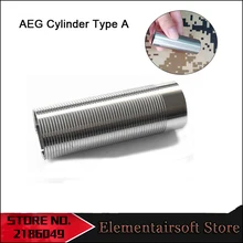 Полный поток из нержавеющей стали AEG цилиндр Тип 72 мм для внутреннего ствола страйкбол AEG гладкая внутренняя стенка