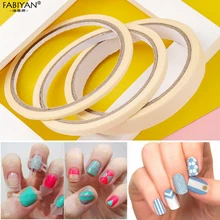 3 размера рулон для нейл-арта декоративная клейкая лента для обертывания краев направляющие наклейки в полоску креативный маскирующий узор Маникюрный Инструмент советы по дизайну