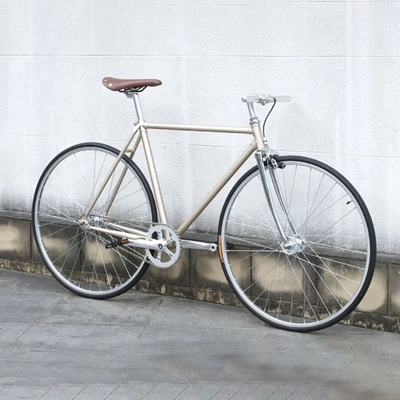 Juego De Bielas Y Pedales Vintage Para Bici Monoplato 40D