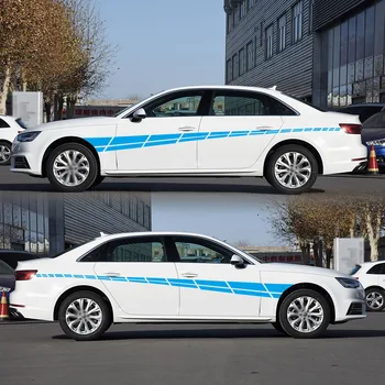 

Exterior Car stickers Waistline Universal Waterproof Glossy Totem Decals