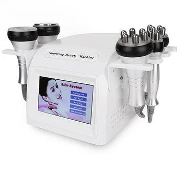 

5in1 Slimming Ultrasonic Liposuction Cellulite Reduction Cavitation Multipolar RF Vacuum Slimming Machine Face Skin Lifting
