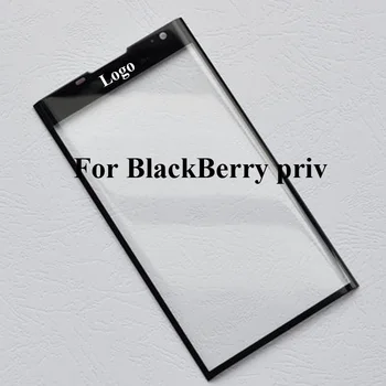 

For BlackBerry priv Front LCD Glass Lens touchscreen For BlackBerrypriv Touch screen Panel Outer Screen Glass without flex