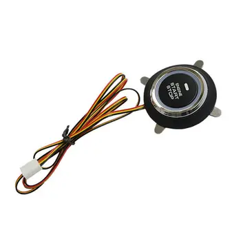 

Car Ignition Switch Engine Start Push Button For Keyless Entry &Push Starter Kit Brand New Interior Parts