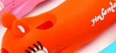 Red Скрипка Лук держат друзей(ленточки с бантиками) для 1/4-4/4 лук обучающая помощь правильно - Цвет: Red