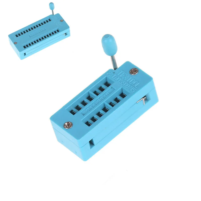 14/16/18/20/24/28/32/40 pin IC Тесты Универсальный ZIF гнездо популярное зарядное устройство