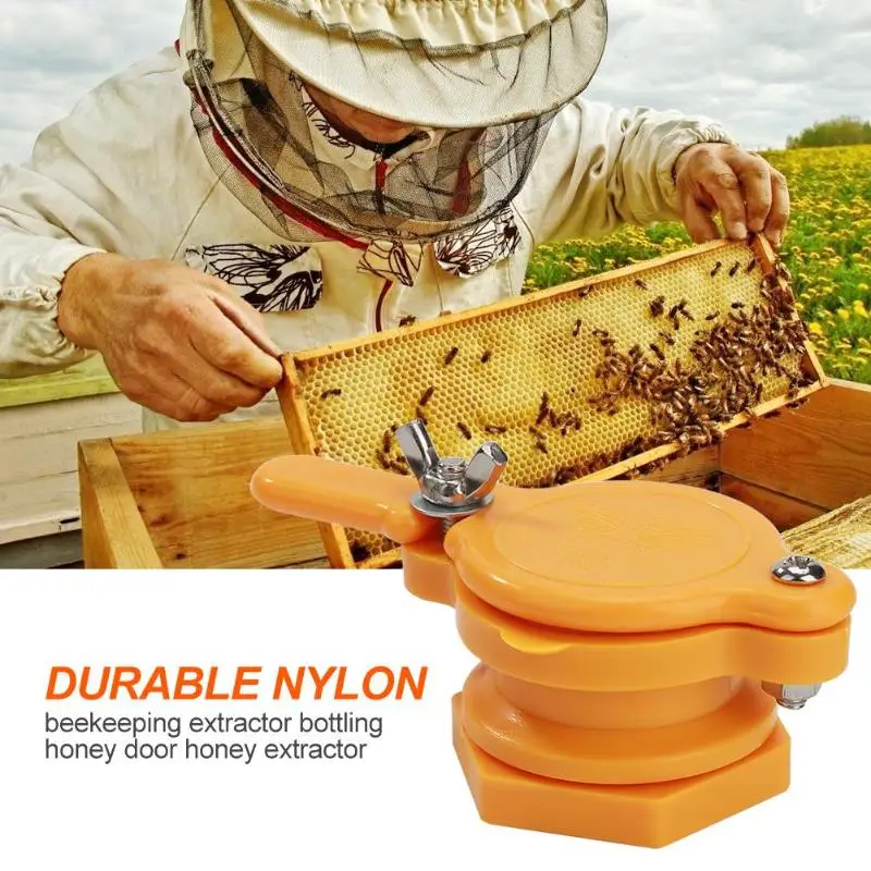 1/2 шт. нейлоновая медогонка медный кран долговечный пластиковый запорный клапан резьбовой корпус нетоксичный садовый Пчеловодство оборудование