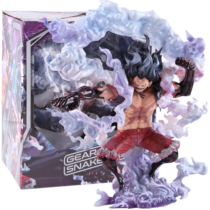 Аниме one piece Figure gear 4 Обезьяна D Луффи Змея человек король художника Луффи фигурка ПВХ Коллекционная модель игрушки