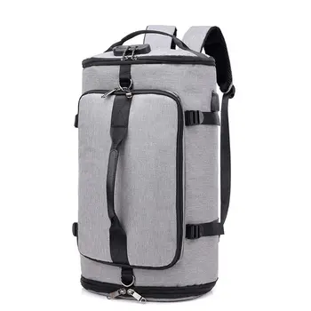 

Men Backpack Business Casual USB Charging password Backpack Wearable Large Capacity Computer Bag Travel Shoulder diagonal Bag
