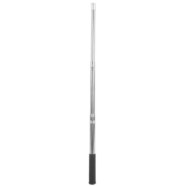 3 Sections Telescopic Fishing Net Pole Handle Stainless Thicken Fishing  Landing Net Pole Non‑slip