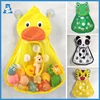 Bébé bain jouets mignon canard grenouille maille filet jouet sac de rangement forte ventouses bain jeu sac salle de bain organisateur eau jouets pour enfants ► Photo 1/6