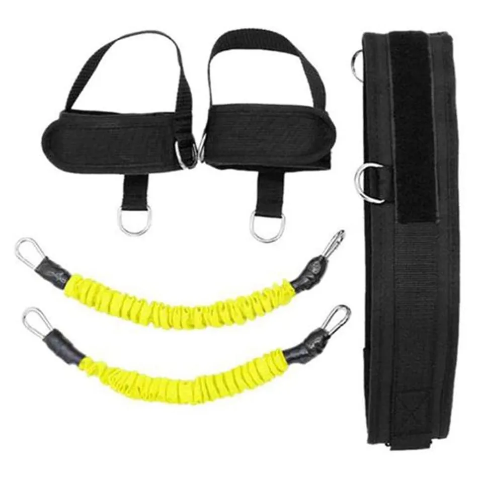 

Pulling Resistance Rope Jump Trainer Elastic Bands Legs Strength Agility Training Strap for Basketball Yoga Resistance Band Set