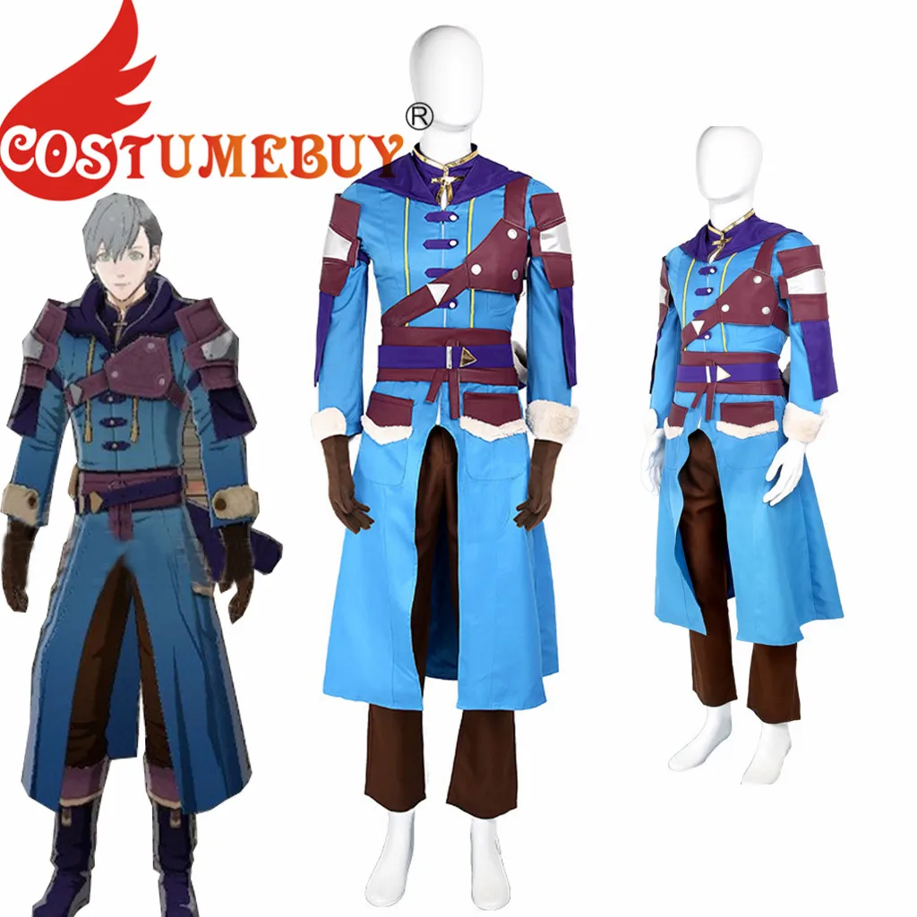 CostumeBuy пожарная эмблема три дома 5 лет Эш Косплей Костюм на заказ L921 | Тематическая