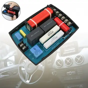 

220W Professional Car Speaker 3 Way Crossover Audio Treble+Alto+Bass Independent Crossover Speakers Car Filter Frequency Divider