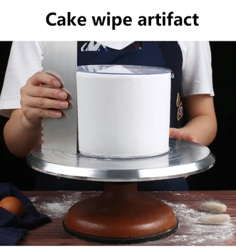 

Striped Stainless Cake Decorating Comb Scraper Smoother Cream Decorating Pastry Icing Comb Fondant Spatulas Baking Pastry Tools