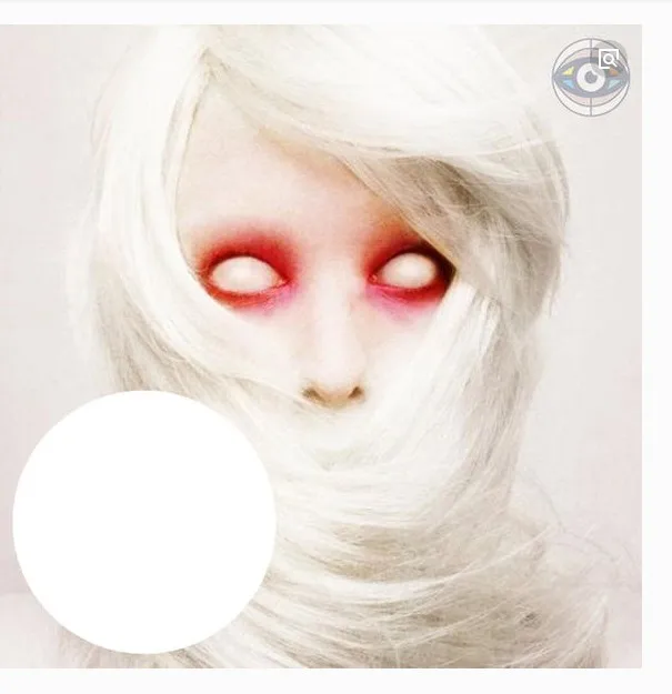 Beautiful Pupil Color Contact Lenses Monthly Throw Female Path 14mm Cute Multicolor Party Gift Cartoon Girl Decoration Cosplay