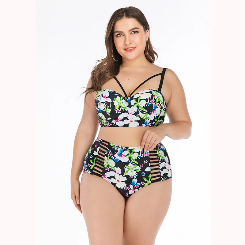 Bikini swimwear ladies two-piece swimsuit Biquini swimsuit sexy bikini suit female sense women's plus size swimsuit