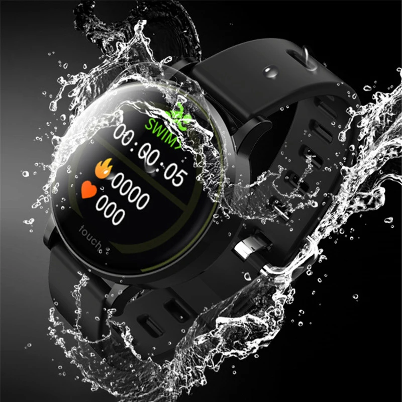 Women Bluetooth Smart Watch Waterproof Heart Rate Monitor for iOS Android GK99
