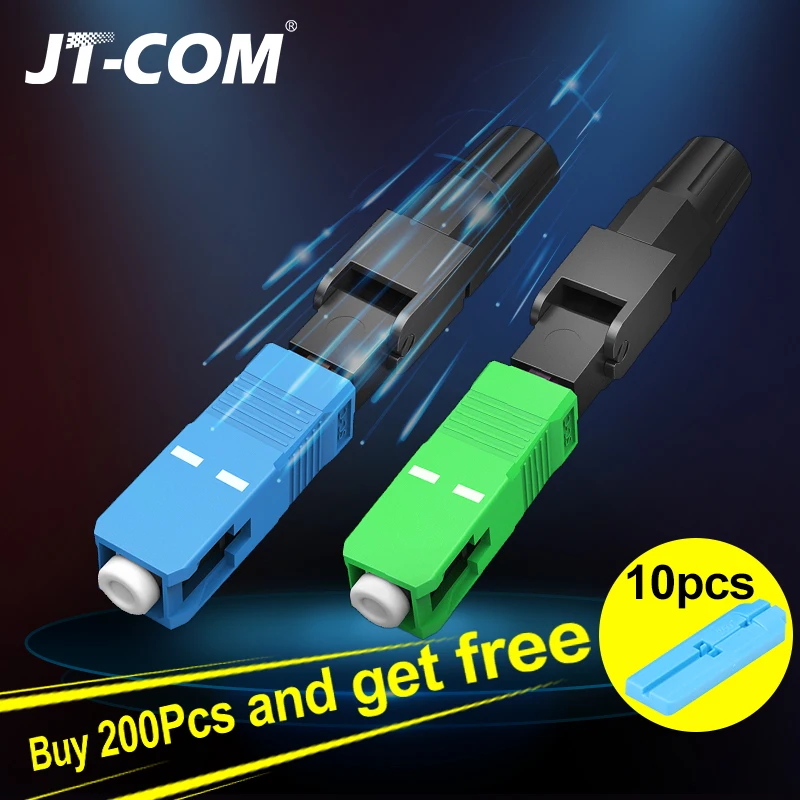 Fiber Optic Fast Connector FTTH SC APC Single Mode