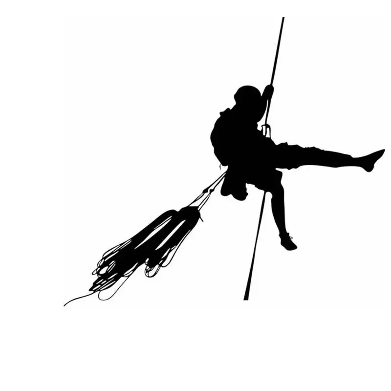 DCTAL Climbing Sticker Climbers Decal Extreme Sports Posters Vinyl Wall Decals Parede Decor Mural Climbing Sticker