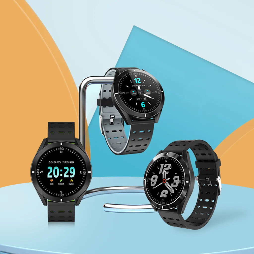 Для Amazfit ремешок Bip Смарт часы Android iOS Спорт Фитнес калорий браслет носить Смарт часы для mi band 2 бар покупка