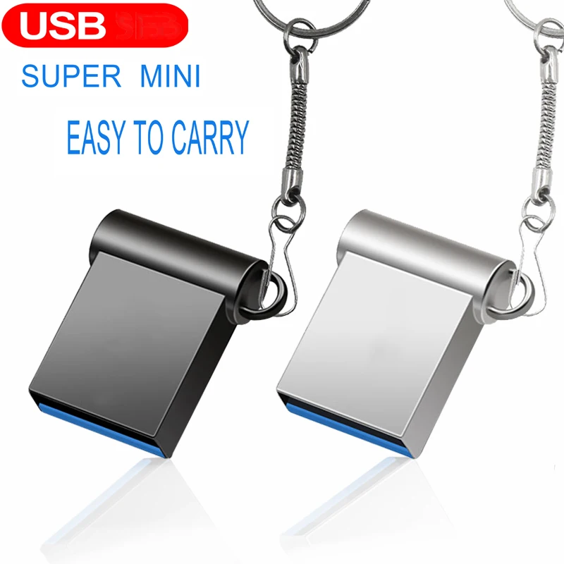 Мини USB флеш накопитель 64 ГБ водонепроницаемая флешка 128 высокоскоростная Флешка