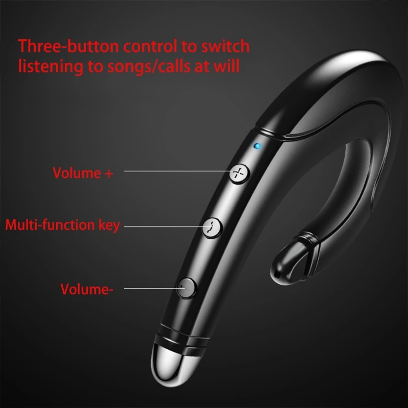 Bone Conduction Earphone TWS Wireless Headphone Bluetooth Headset Earhook Wireless Sport Earbuds Waterproof Earphone