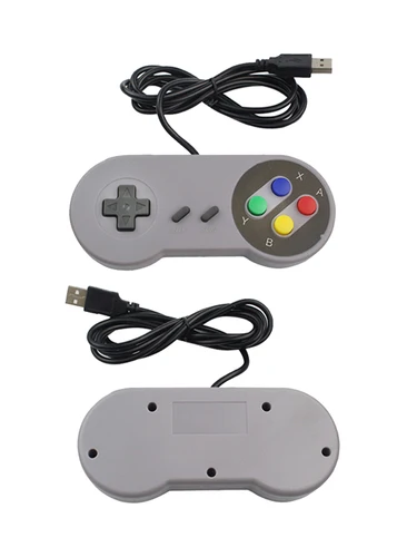 USB 게임 패드 레트로 게임 조이스틱 유선 컨트롤러 2 개, 리눅스 SNES 게임 PC NESPi RetroPie Windows 라즈베리 파이 4B 3B + 3B 5