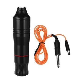 

Double Ring Hexagon Professional Tattoo Machine Pen Quietly Motor Tattooist Body Art Supplies Black