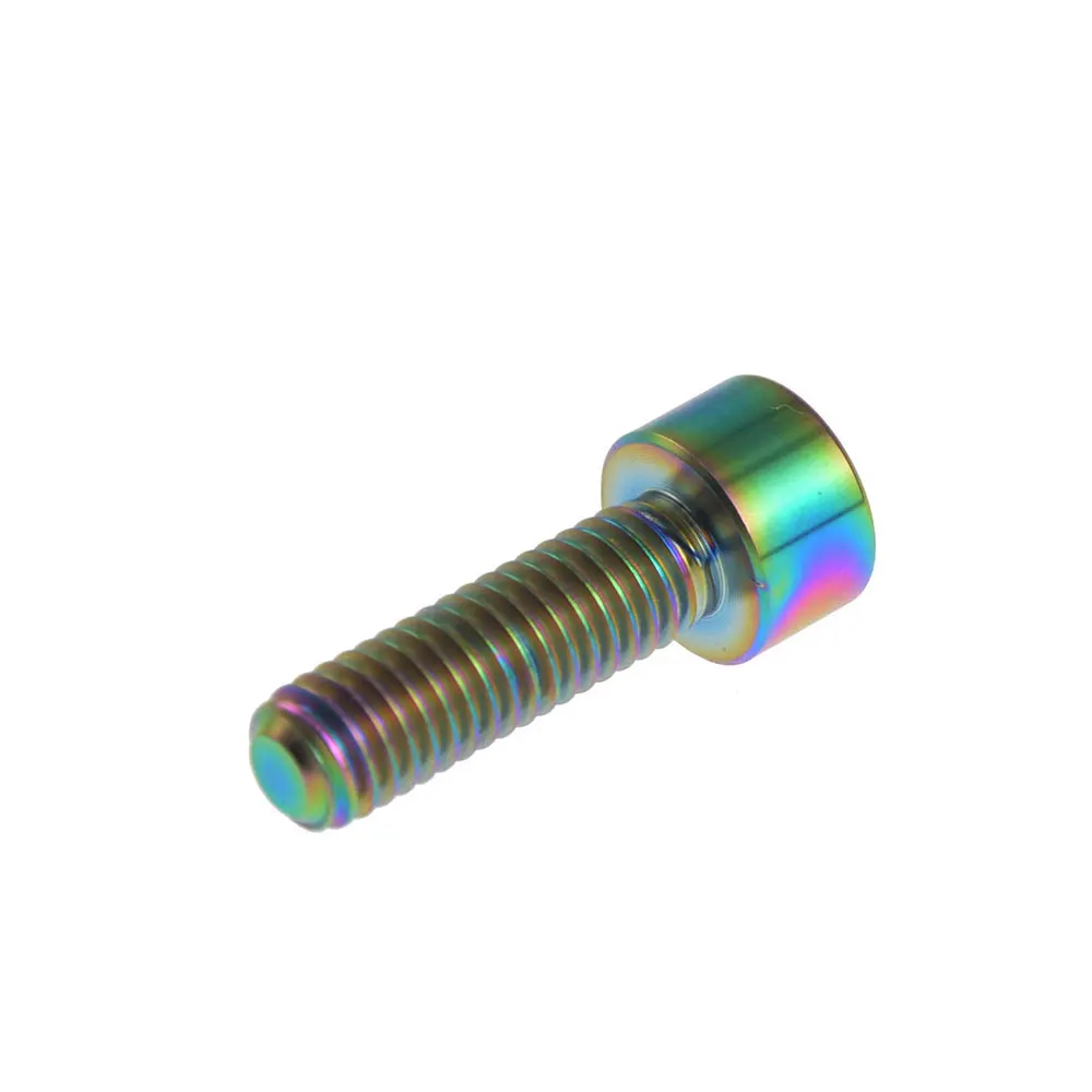 Титановый титановый Ti болт Xingxi M6X10 15 18 20 25 30 35 40 45 50 55 60 65 мм клеммный винт для