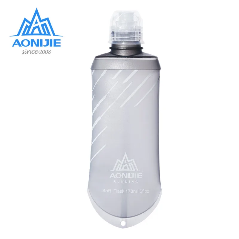 

AONIJIE TPU Collapsible 170ML Sports Nutrition Energy Gel Soft Flask Water Bottle Reservoir for Running Marathon Climbing Hiking