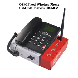 1 sim-карта 2G GSM фиксированный беспроводной телефон FWP Lansline телефон PSTN SMS вызов/выход костюм Telemarketing будильник Настольный стационарный телефон