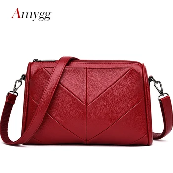

AMYGG High Quality PU Leather Women Shoulder Bags Multiple Compartments Fashion Ladies Small Mini Crossbody Bags Female Bolsas